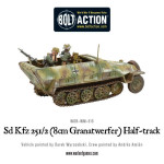 Bolt Action - Sd.Kfz 251/2 Ausf D (8cm Granatwerfer) Half Track
